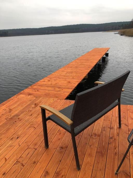 Seeblick Eins Im Waldschloesschen Wendisch Rietz Eksteriør bilde